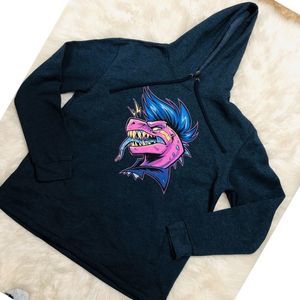 Next Level Punk Komodo Dragon Pullover Hoodie